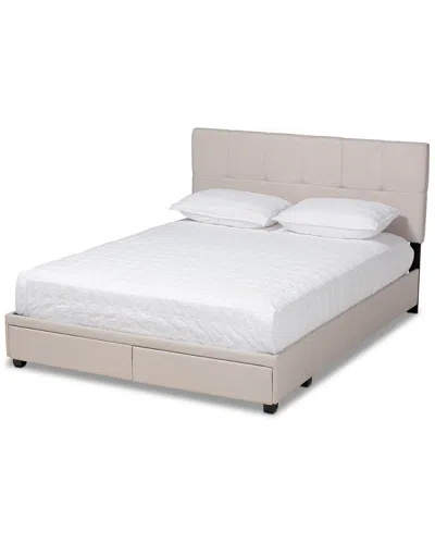 Design Studios Netti 2-drawer King Size Platform Storage Bed