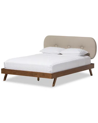 Design Studios Penelope Full Platform Bed In Brown