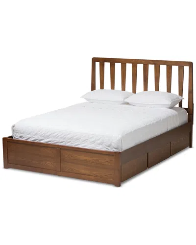 Design Studios Raurey Queen Storage Platform Bed