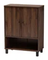 Design Studios Rossin Wood Entryway Shoe Storage Cabinet