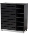 Design Studios Shirley Modern And Contemporary 2-door Shoe Storage Cabinet