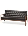 Design Studios Sorrento 3-seat Sofa- Brown
