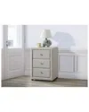 Design Studios Tessa 3-drawer Nightstand