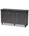 Design Studios Winda 3-door Shoe Storage Cabinet