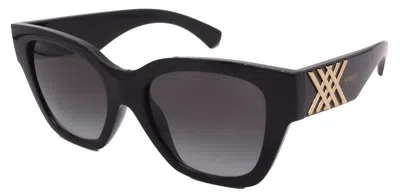 Designer Burberry Be4489u-300187-53-19-140 Non-polarized In Black