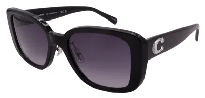 Designer Coach Hc8352-50028g-54-20-145 Non-polarized In Black