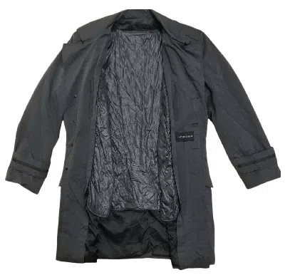 Pre-owned Designer Intermezzo Quilted Jacket In Grey