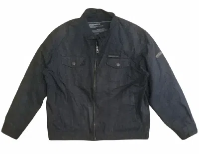 Pre-owned Designer Noton Zipper Jacket In Black