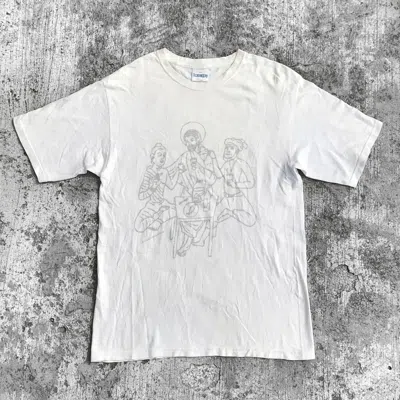 Pre-owned Designer Real Mad Hectic Japan Tees In White
