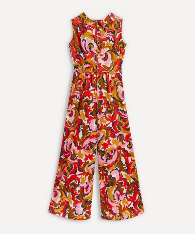 Designer Vintage Women's Susan Small Early-70s Cotton Crepe Jumpsuit
