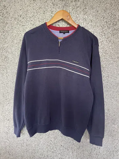 Pre-owned Designer Ysacc Sweatshirt By Yohji Yamamoto In Blue