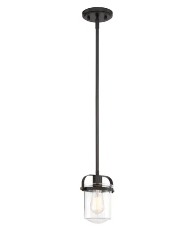 Designer's Fountain Jaxon Mini Pendant In Black
