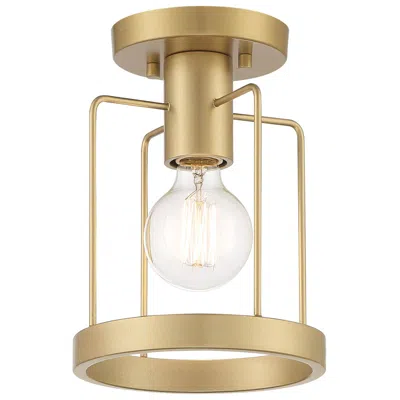 Designer's Fountain Tafo 1 Light Semi Flush