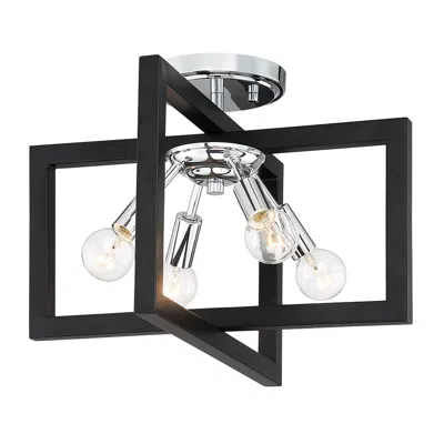 Designer's Fountain Xander 4 Light Semi-flush