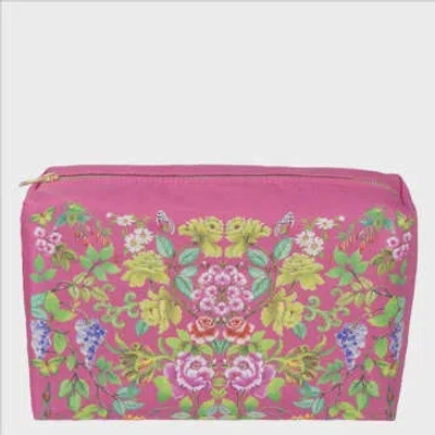 Designers Guild Eleonora Fuchsia Large Wash Bag In Pink