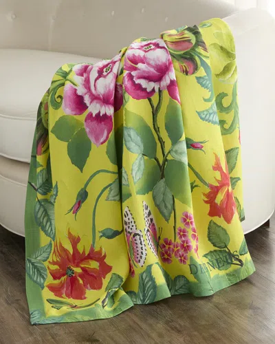 Designers Guild Eleonora Linen Throw, 51" X 71"