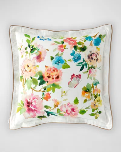 Designers Guild Fiore D'acqua Peony Reversible Euro Sham
