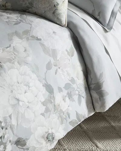 Designers Guild Fleur Blanche Duvet In Gray
