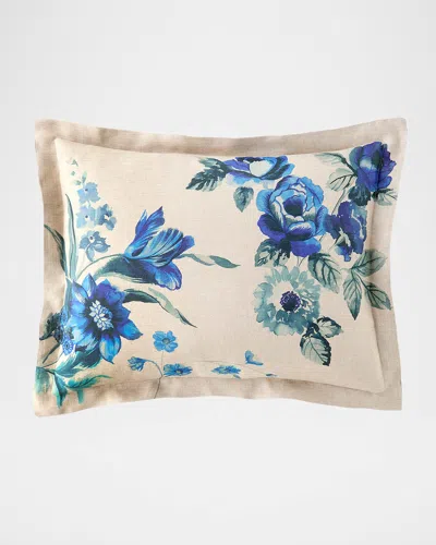 Designers Guild Hirigana Indigo King Sham In Blue