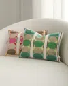 Designers Guild Kushime Decorative Pillow, 12" X 16" In Green