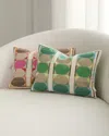 Designers Guild Kushime Decorative Pillow, 12" X 16" In Multi