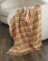 Designers Guild Marano Peony Throw In Brown