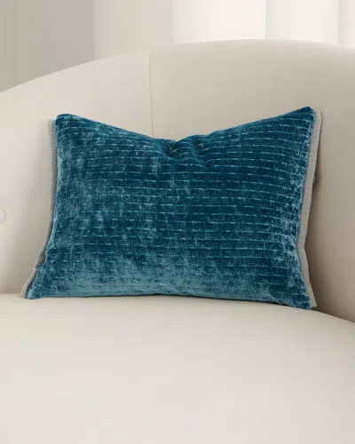 Designers Guild Mazarin Velvet Decorative Pillow, 12" X 16"