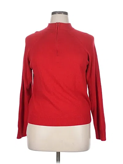 Pre-owned Designers Originals Turtleneck Sweater In Red