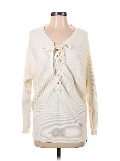 Pre-owned Designers Remix Charlotte Eskildsen Pullover Sweater In White