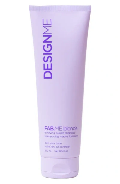 Design.me Designme Fab.me Blonde Fortifying Purple Shampoo