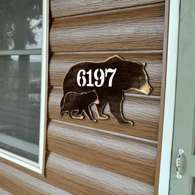 Designocracy Bear Family Wall Mount