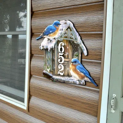 Designocracy Birds Lover House Wall Mount