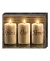 Designocracy Bless Our Home Wall Art By D. Gelsinger In Multi