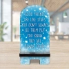 Designocracy Blue Desktop Mount In Blue