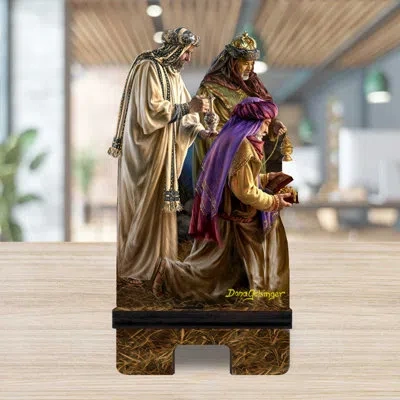 Designocracy Brown Desktop Mount