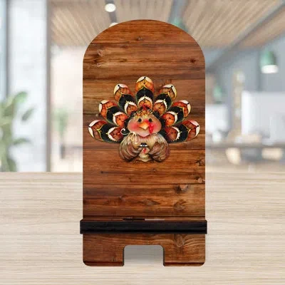Designocracy Brown Desktop Mount
