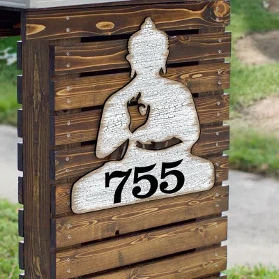 Designocracy Buddha Wall Mount