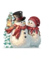 Designocracy By Dona Gelsinger An Old-fashioned Christmas Ornament Drop, Set Of 2 In Multi