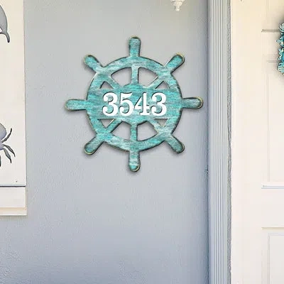 Designocracy Captain Wheel Wall Mount