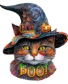 Designocracy Cat In A Hat Holiday Door Decor In Multi