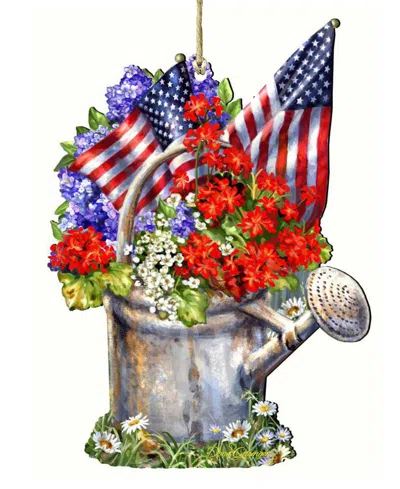Designocracy Celebrating American Freedom Ornament In Multi