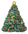 Designocracy Christmas Birds Tree Holiday Decor In Multi