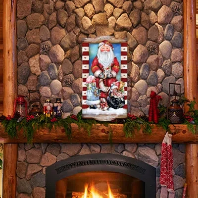 Designocracy Christmas Wish Wall Door Hanger
