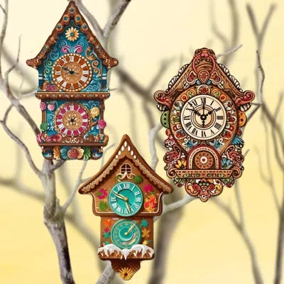 Designocracy Clip-on Ornaments Collection  Holiday Shaped Ornament