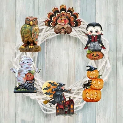 Designocracy Clip-on Ornaments Collection  Holiday Shaped Ornament