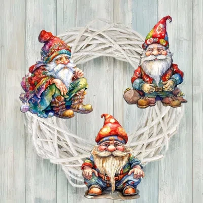 Designocracy Clip-on Ornaments Collection  Holiday Shaped Ornament