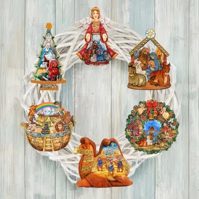Designocracy Clip-on Ornaments Collection  Holiday Shaped Ornament
