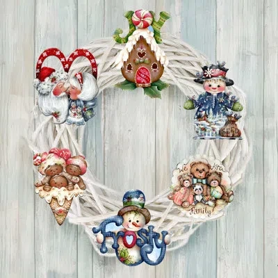 Designocracy Clip-on Ornaments Collection  Holiday Shaped Ornament