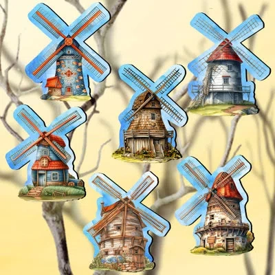 Designocracy Clip-on Ornaments Collection  Holiday Shaped Ornament