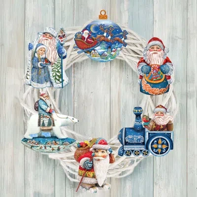Designocracy Clip-on Ornaments Collection  Holiday Shaped Ornament